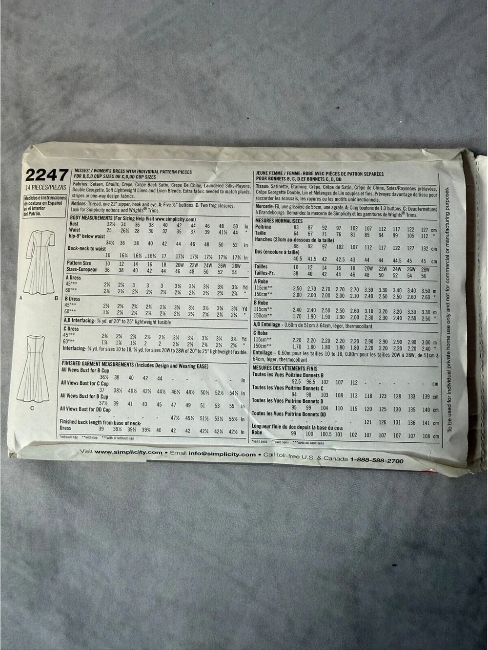 Simplicity 2247 amazing